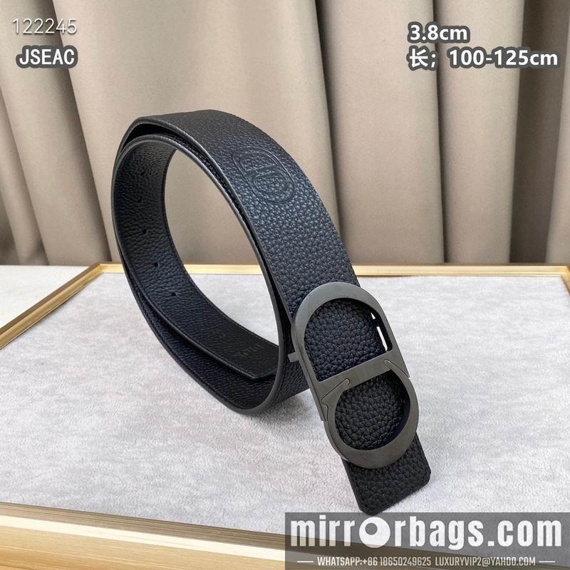 Replica Dior belt 38mmX100-125cm 8L07