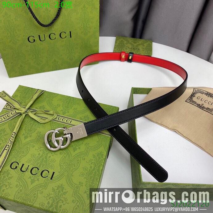 Replica Gucci Belt 20mmX90-115cm 7D04