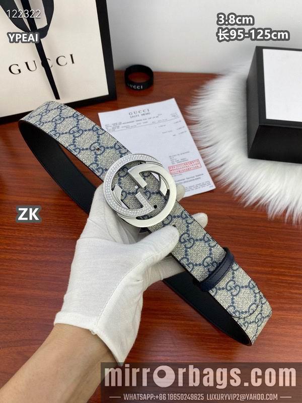 Replica Gucci belt 38mmX95-125cm 8L20