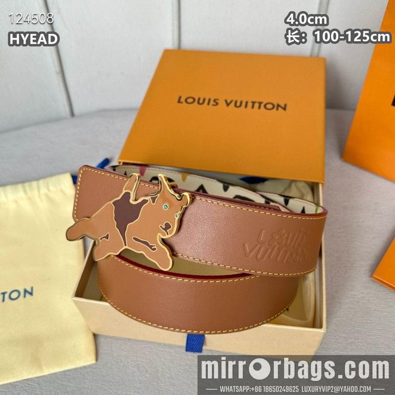 Replica LV belt 40mmX100-125cm 8L48