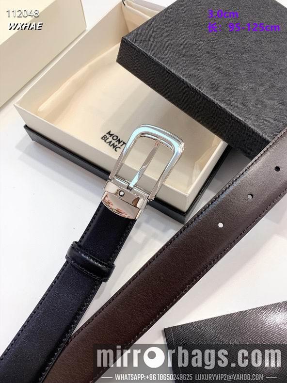 Replica Montblanc belt 30mmX95-125cm 8L01