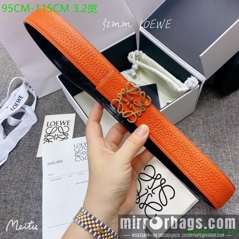 Replica Loewe Belt 32mmX95-115cm 7D01