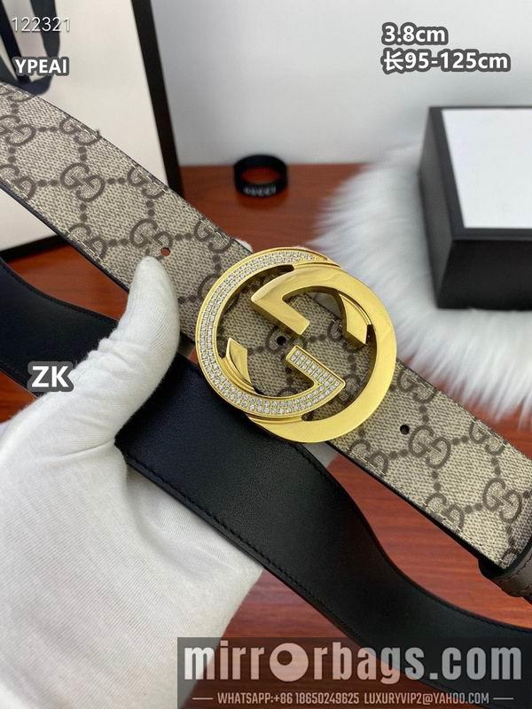 Replica Gucci belt 38mmX95-125cm 8L20