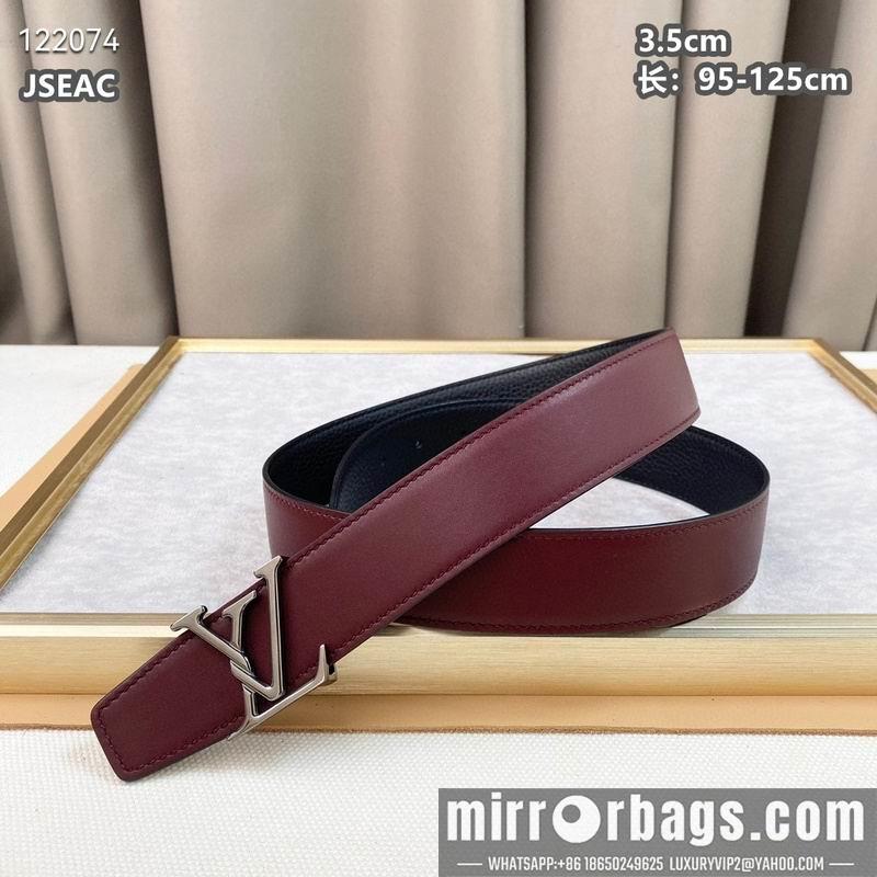 Replica LV belt 35mmX95-125cm 8L05