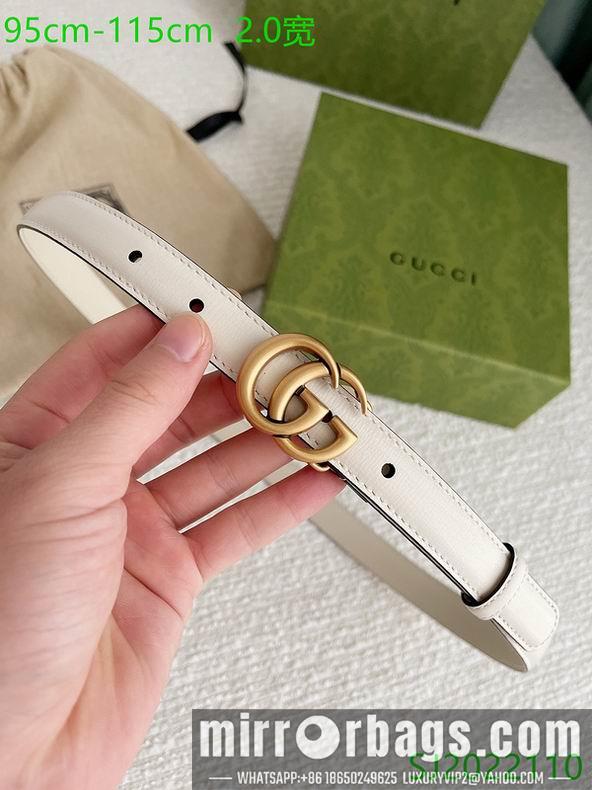 Replica Gucci belt 20mmX95-115cm 7D02