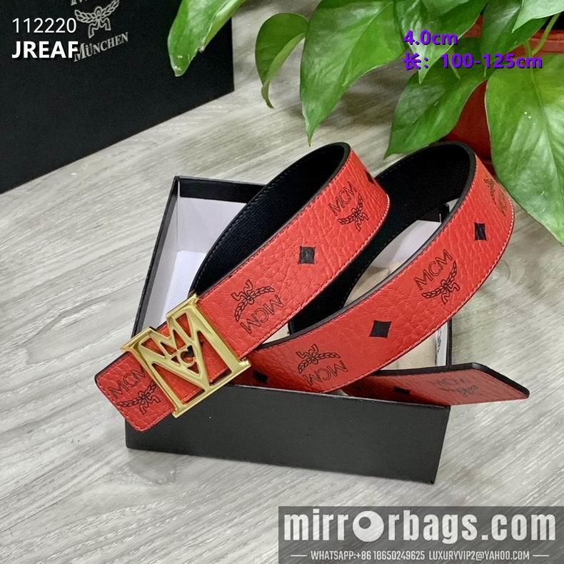 Replica MCM belt 40mmX100-125cm 8L02