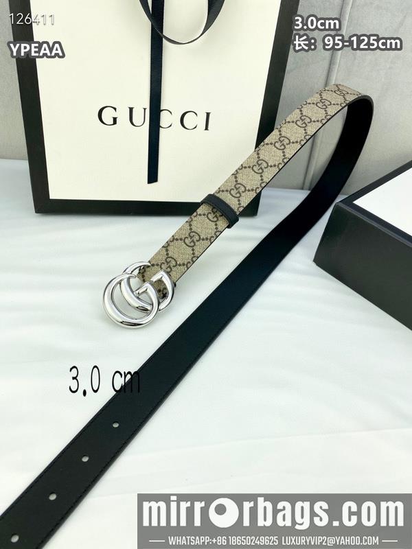 Replica Gucci belt 30mmX95-125cm 8L19