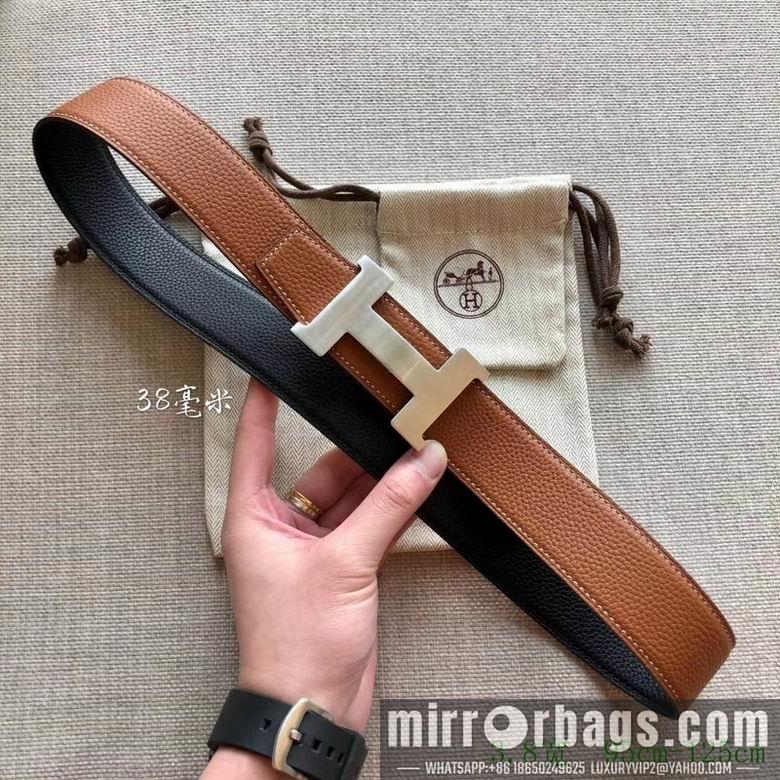 Replica Hermes Belt 38mmX95-125cm 7D75