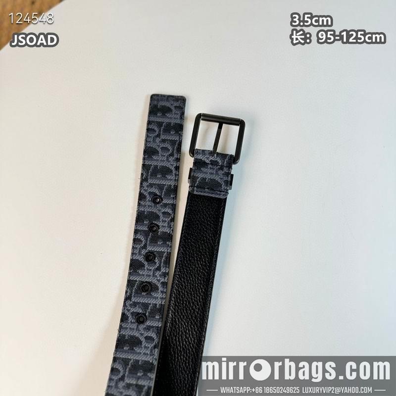 Replica Dior belt 35mmX95-125cm 8L28