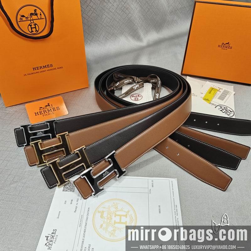 Replica Hermes belt 38mmX90-125cm lb01