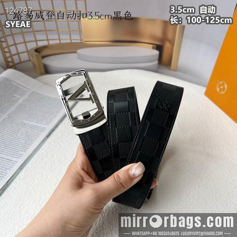 Replica LV belt 35mmX100-125cm 8L38