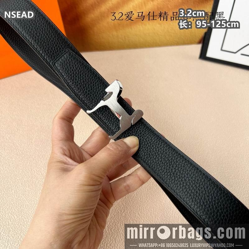 Replica Hermes belt 32mmX95-125cm 8L32