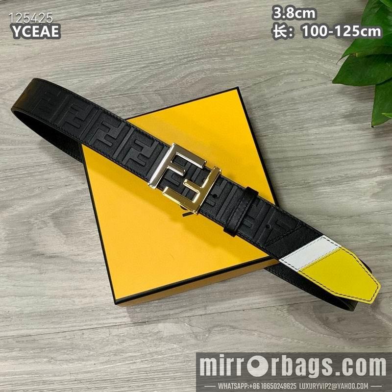 Replica Fendi belt 38mmX100-125cm 8L16