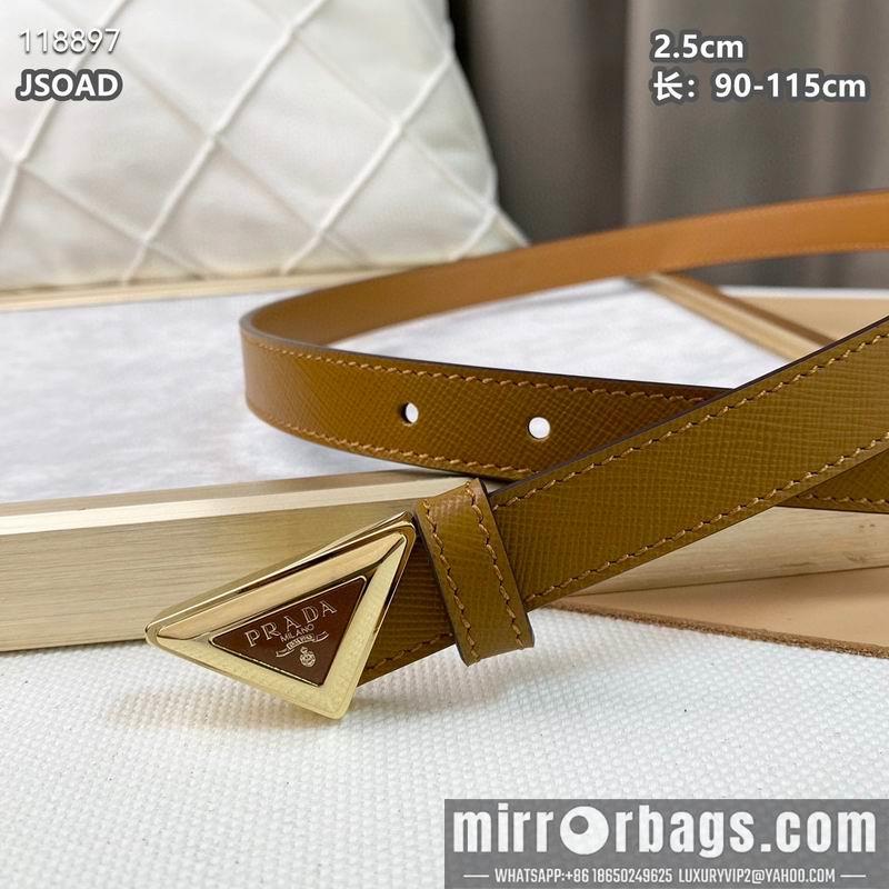 Replica Prada belt 25mmX90-115cm 8L040801