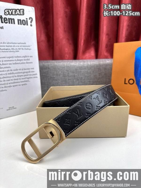 Replica LV belt 35mmX100-125cm 8L81