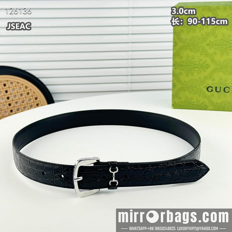 Replica Gucci belt 30mmX90-115cm 8L01