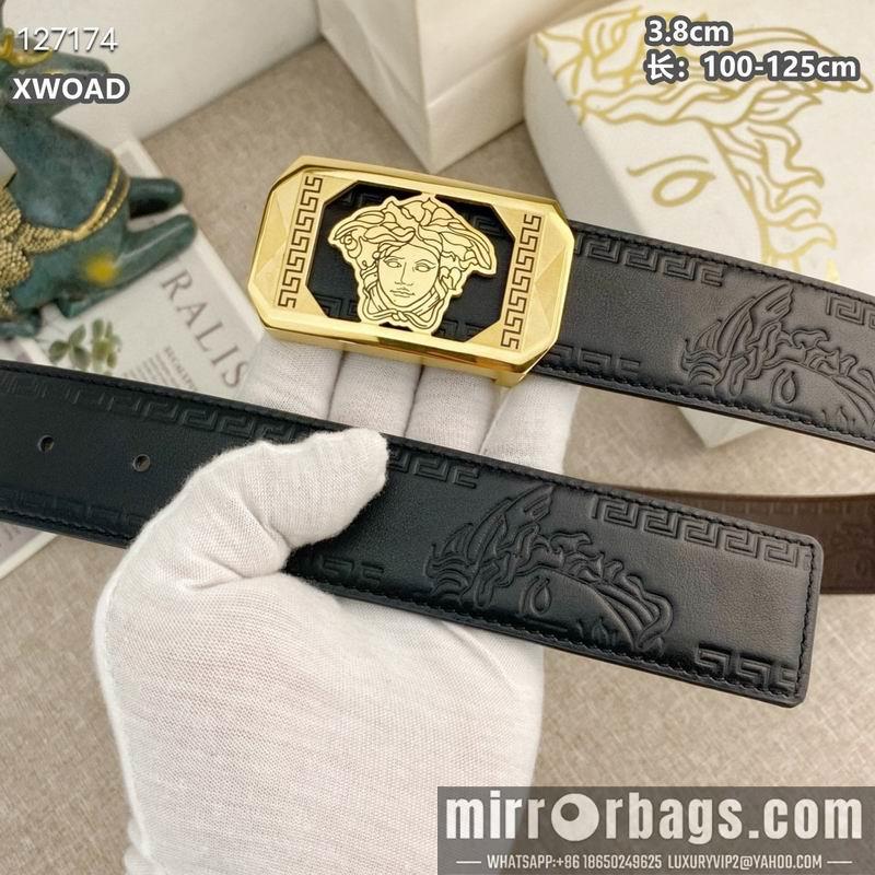 Replica Versace belt 38mmX100-125cm 8L65