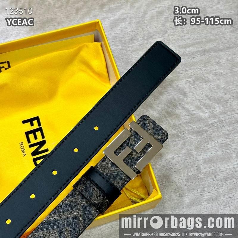 Replica Fendi belt 30mmX95-115cm 8L20