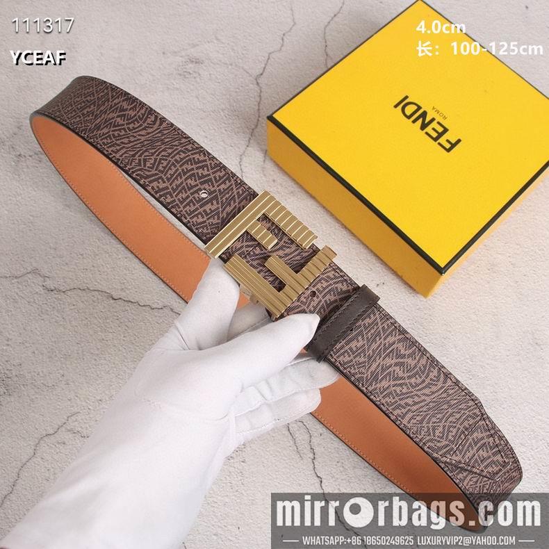 Replica Fendi Belt 40mmX100-125cm 8L28