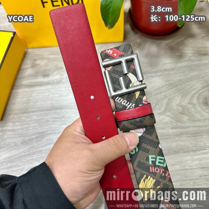 Replica Fendi belt 38mmX100-125cm 8L32