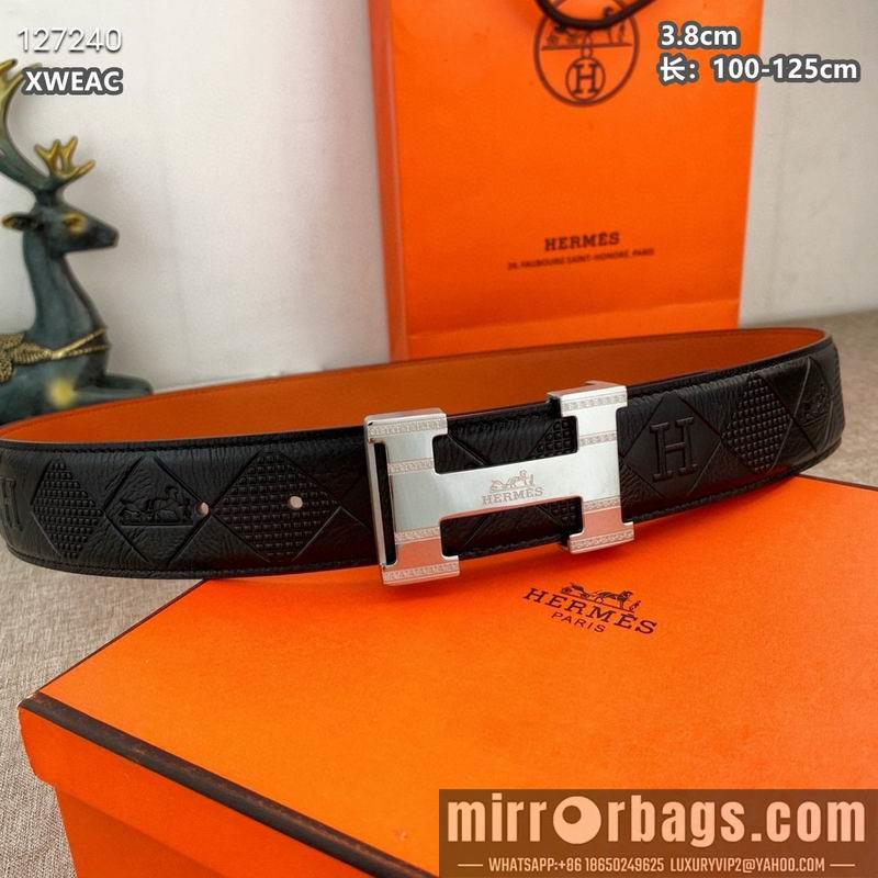 Replica Hermes belt 38mmX100-125cm 8L48