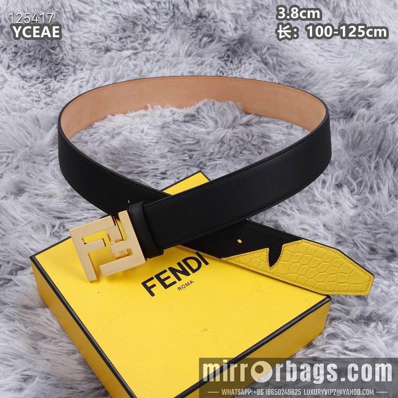 Replica Fendi belt 38mmX100-125cm 8L19