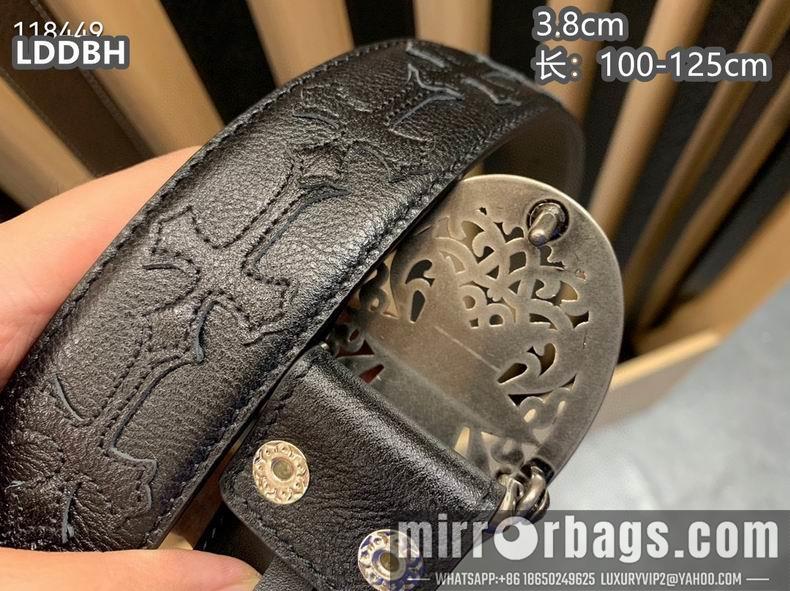 Replica Chrome Hearts belt 38mmX100-125cm 8L18