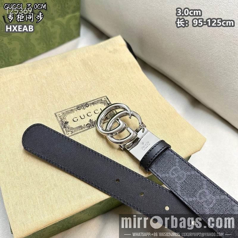 Replica Gucci belt 30mmX95-125cm 8L22