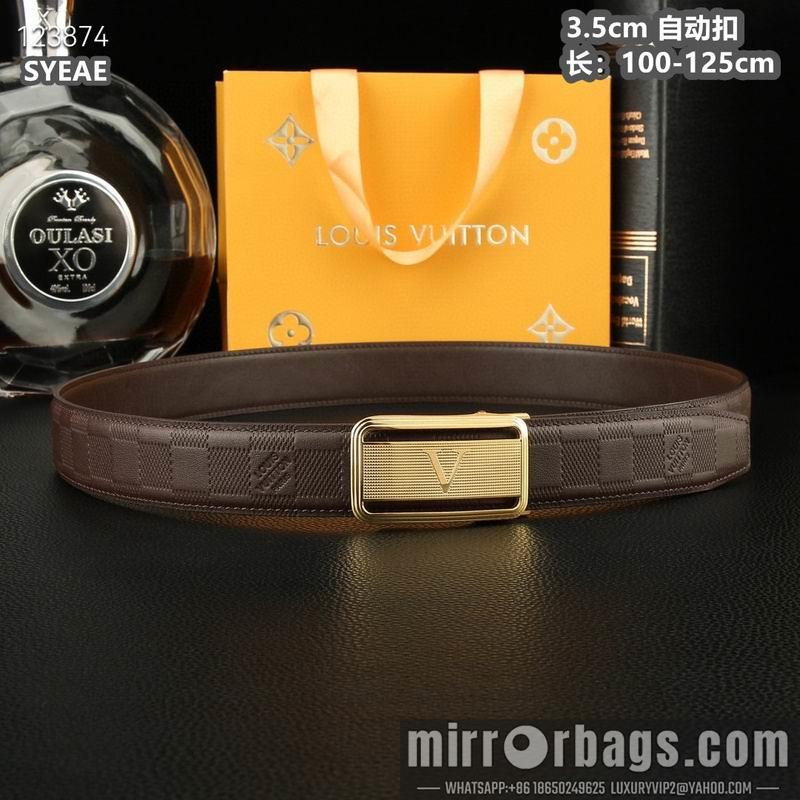 Replica LV belt 35mmX100-125cm 8L50