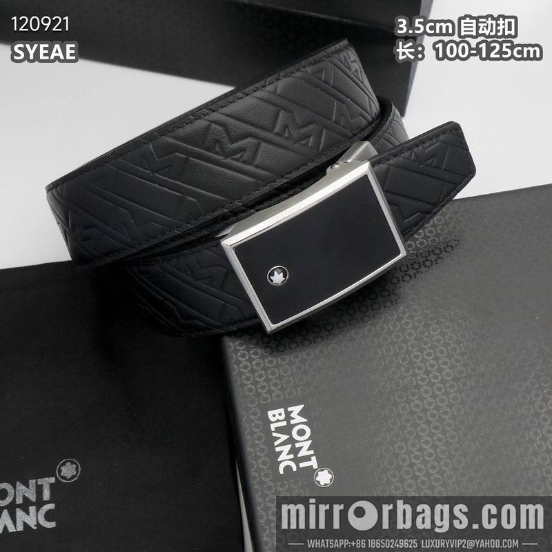 Replica Montblanc belt 自动扣 35mmX100-125cm 8L072007
