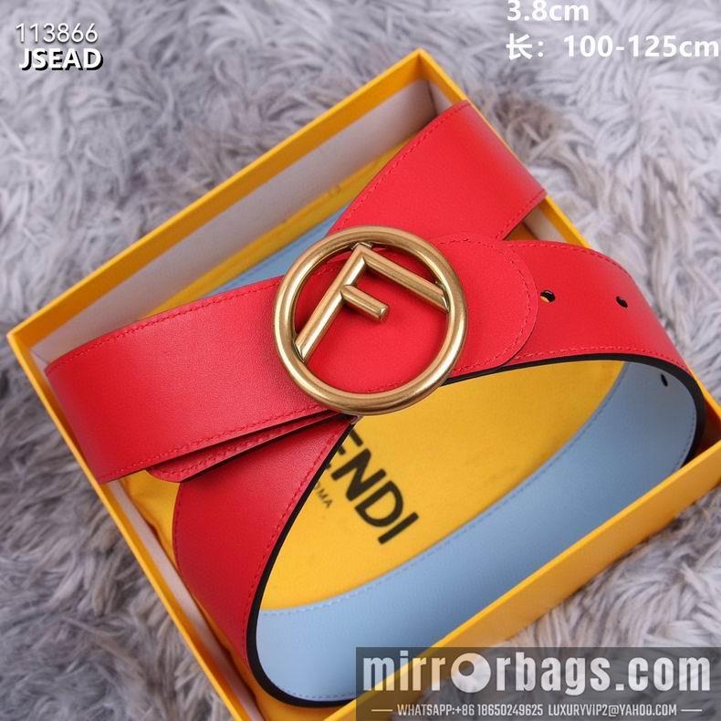 Replica Fendi Belt 38mmX100-125CM 8L21