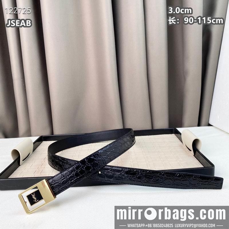 Replica YSL belt 30mm 90-115cm 8L06