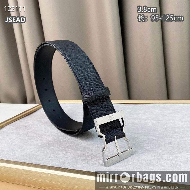 Replica Prada belt 38mmX95-125cm 8L05