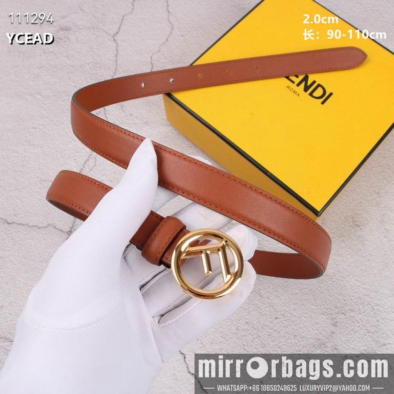 Replica Fendi Belt 20mmX90-110cm 8L06