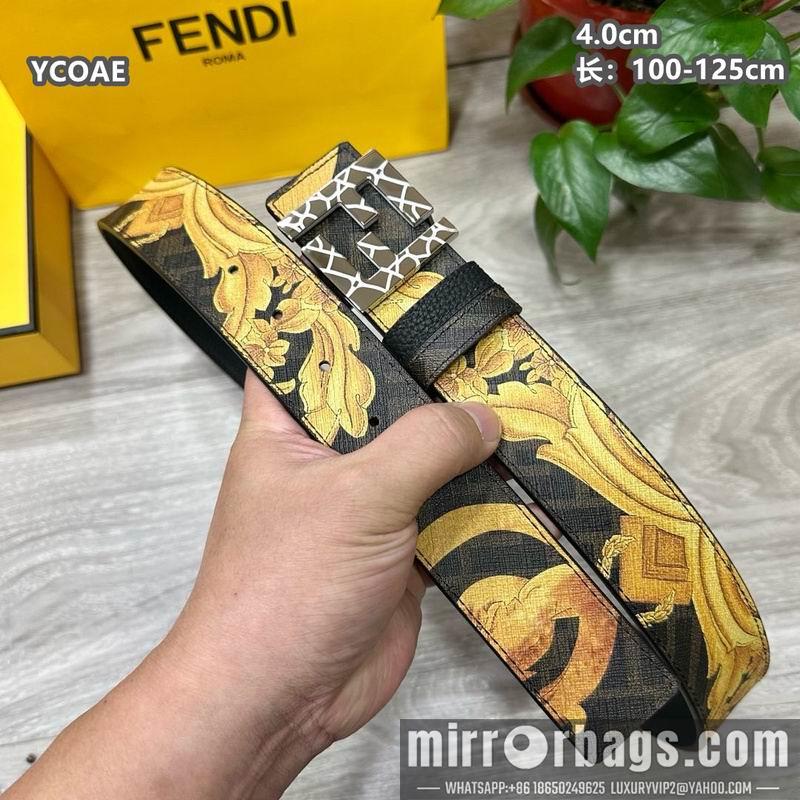 Replica Fendi belt 40mmX100-125cm 8L149