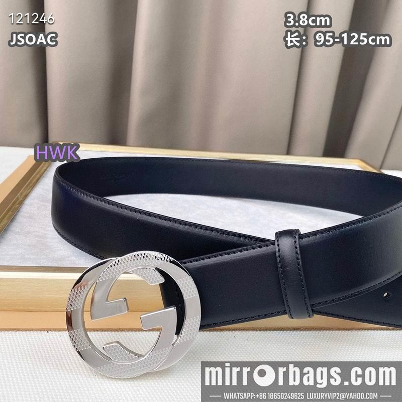 Replica Gucci belt 38mmX95-125cm 8L17