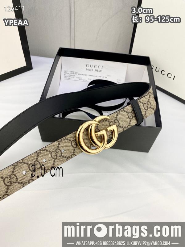 Replica Gucci belt 30mmX95-125cm 8L19