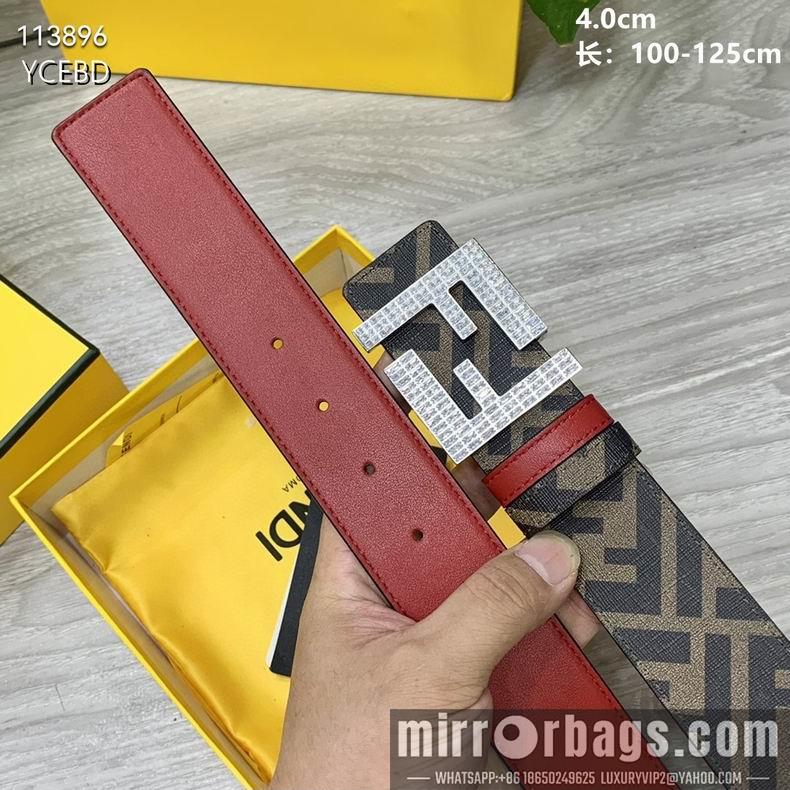Replica Fendi Belt 40mmX100-125cm 8L73