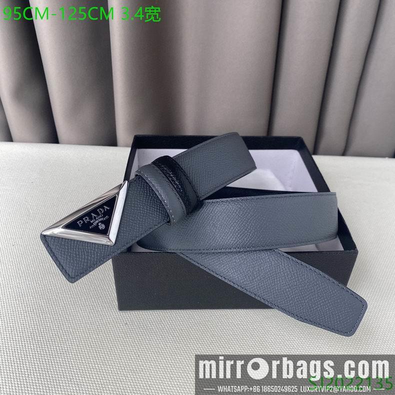 Replica Prada Belt 34mmX95-125cm 7D02
