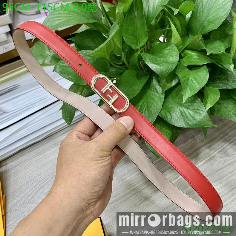 Replica Fendi Belt 20mmX95-115cm 7D07