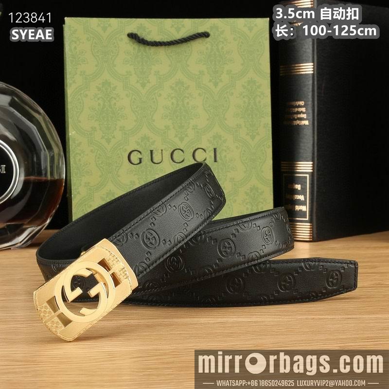 Replica Gucci belt 35mmX100-125cm 8L41