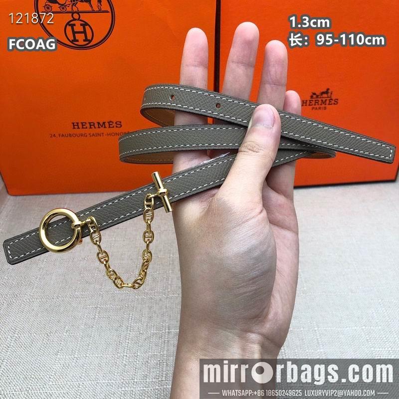 Replica Hermes belt 13mmX95-110cm 8L10
