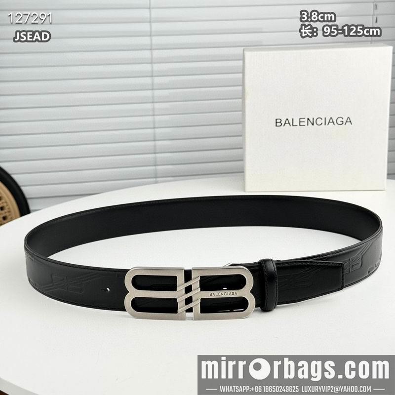 Replica Balenciaga belt 38mmX95-125cm 8L12