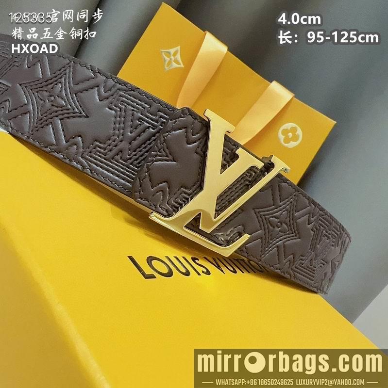 Replica LV belt 40mmX95-125cm 8L17