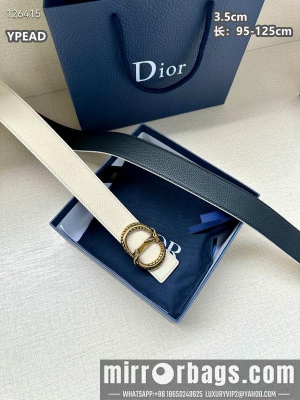 Replica Dior belt 35mmX95-125cm 8L20