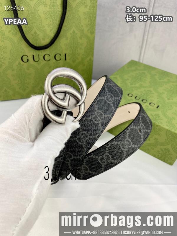Replica Gucci belt 30mmX95-125cm 8L20