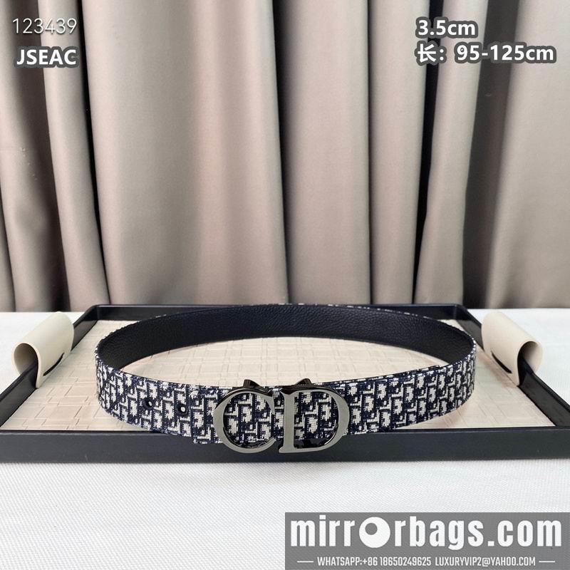 Replica Dior belt 35mmX95-125cm 8L24