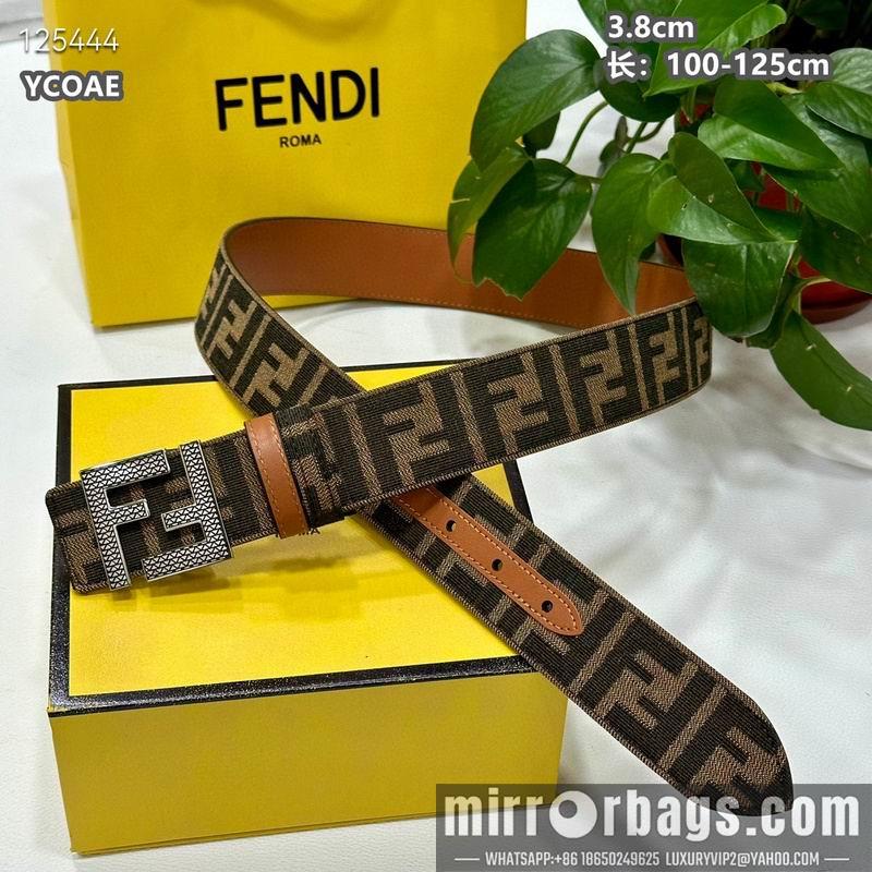 Replica Fendi belt 38mmX100-125cm 8L13