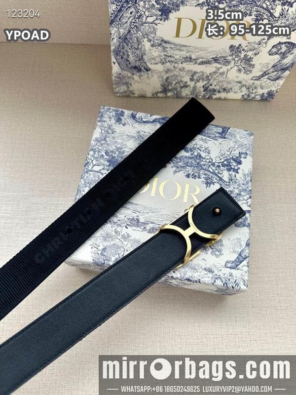 Replica Dior belt 35mmX95-125cm 8L23