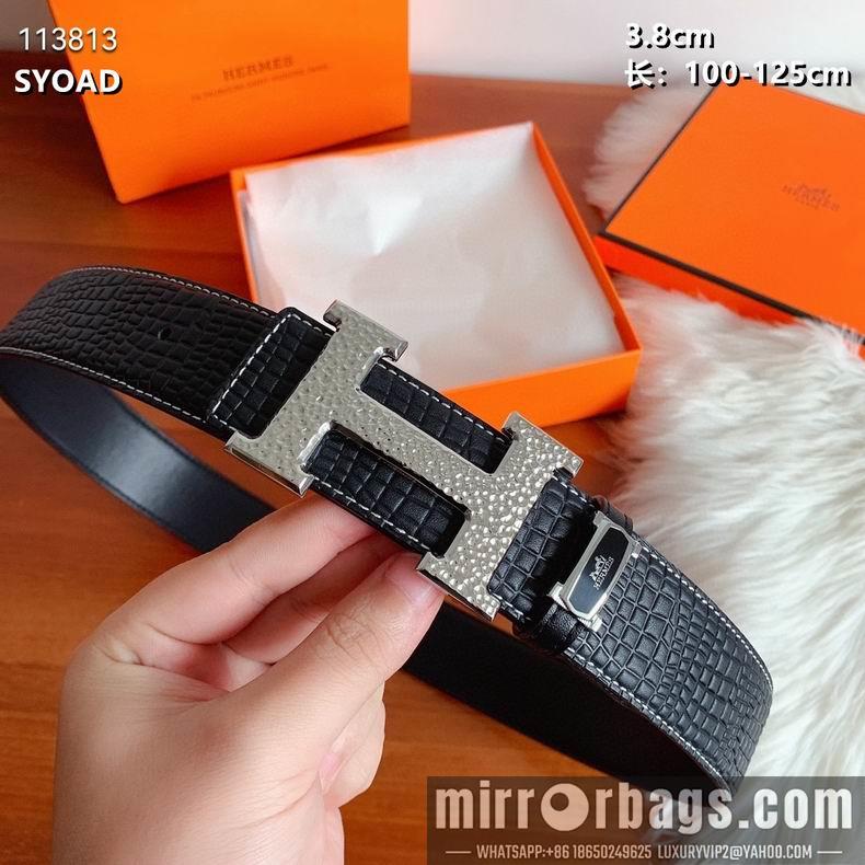 Replica Hermes belt 38mmX100-125cm 8L082508